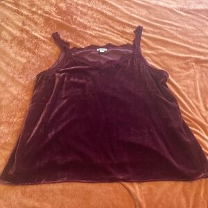 Velvet Camisale Burgunday